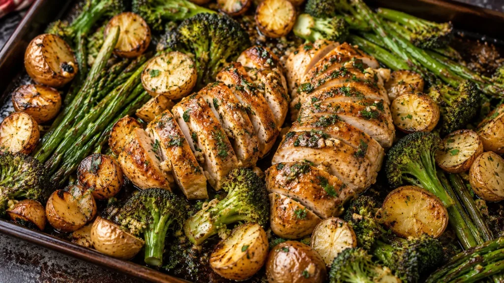 Sheet Pan Garlic Butter Chicken and Veggies 2 sheet pan garlic butter chicken and veggies 2026 05 19 231334 1024x576 1