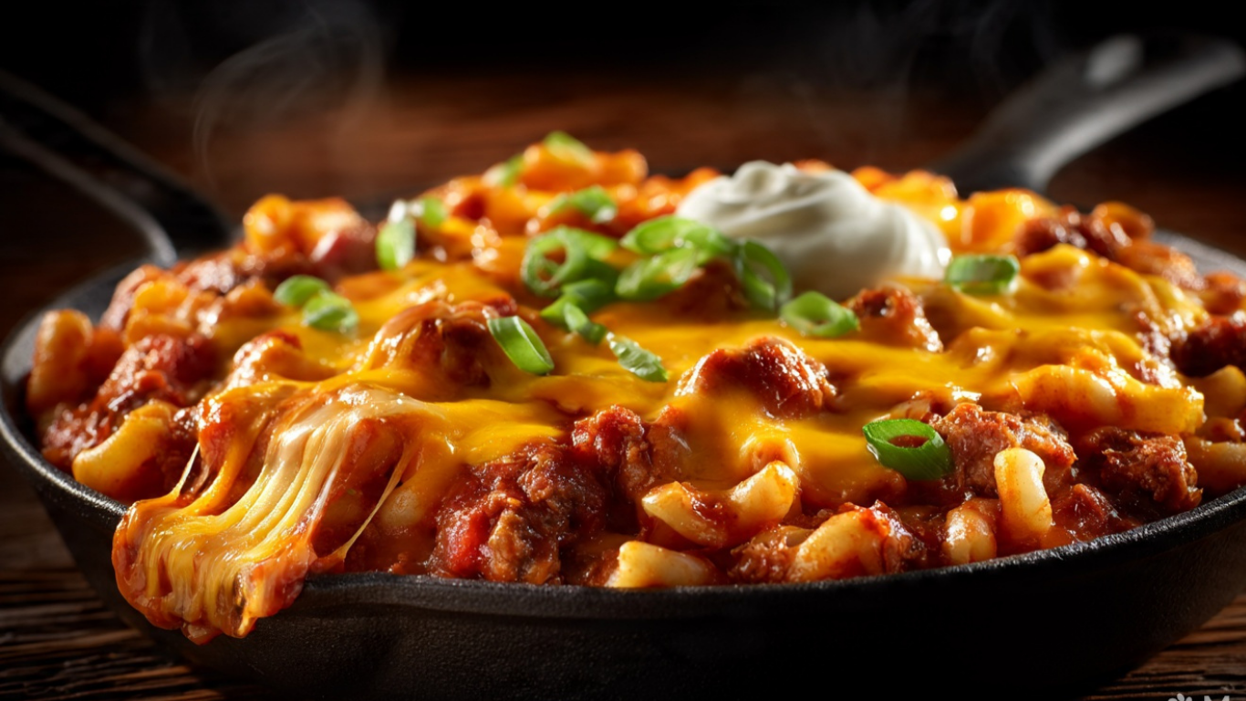 Cheesy Taco Pasta