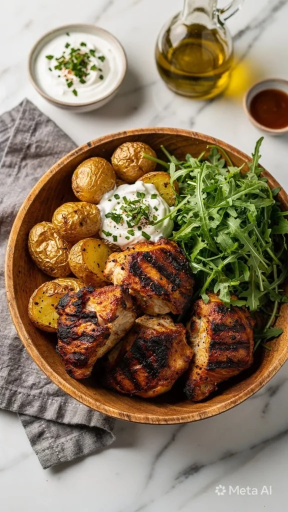 Easy Mediterranean Sheet Pan Chicken and Potato Bowls Delight 2 easy mediterranean sheet pan chicken and potato bo 2026 06 03 110713 576x1024 1
