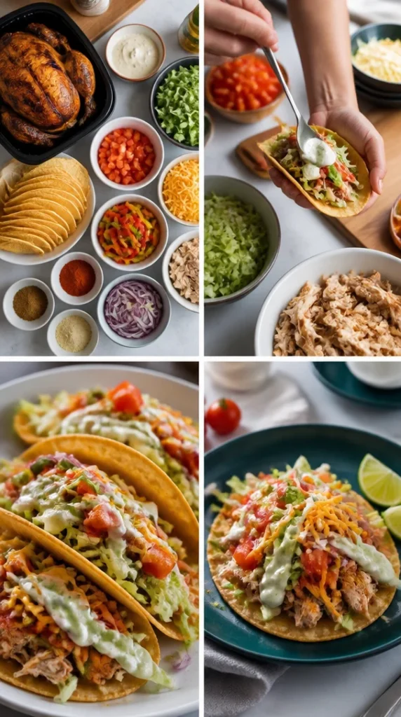 Delicious quick meals made with rotisserie chicken for busy weeknights.